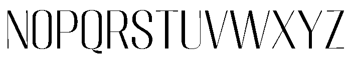 Migha-Light Font LOWERCASE