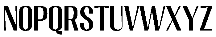 Migha-MediumCNTR Font UPPERCASE