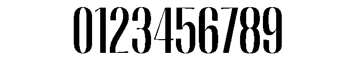 Migha-MediumCondensed Font OTHER CHARS