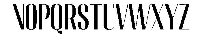 Migha-MediumCondensed Font UPPERCASE