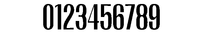 Migha-MediumCondensedCNTR Font OTHER CHARS