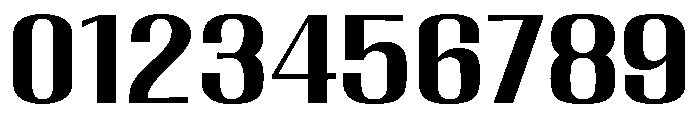 Migha-MediumExpandedCNTR Font OTHER CHARS