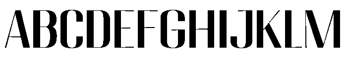 Migha-MediumSemiExpanded Font UPPERCASE