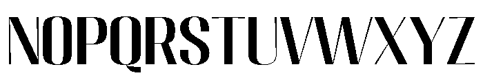Migha-MediumSemiExpanded Font UPPERCASE
