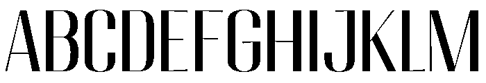 Migha-Regular Font UPPERCASE