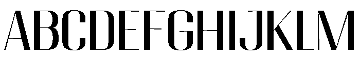 Migha-SemiExpanded Font UPPERCASE