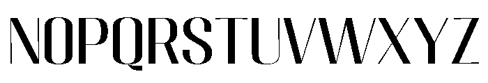 Migha-SemiExpanded Font LOWERCASE