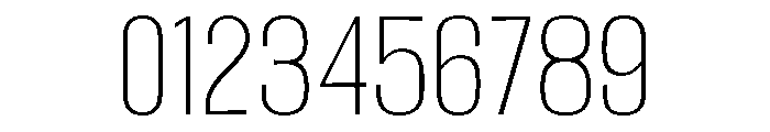 Migha-ThinCNTR Font OTHER CHARS