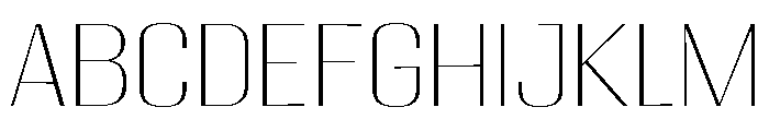 Migha-ThinSemiExpanded FONT