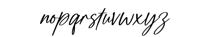 Mightiest Autograph Personal Us Font LOWERCASE