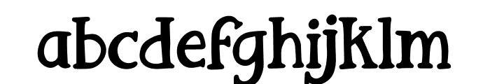 Mighty Star Free Trial Font LOWERCASE