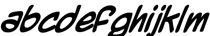Mighty Zeo Bold Font LOWERCASE