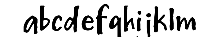 Mighty to Save Font LOWERCASE