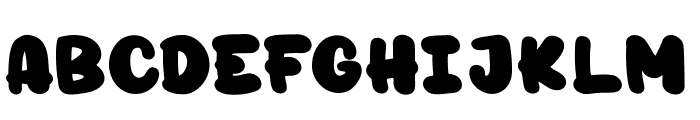 MightyRogers Font UPPERCASE