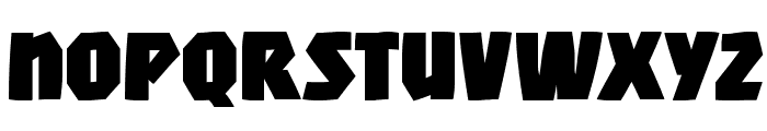 MightyWindyBlack Font LOWERCASE