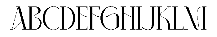Milara Font UPPERCASE