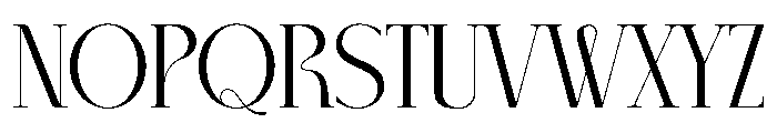 Milara Font UPPERCASE