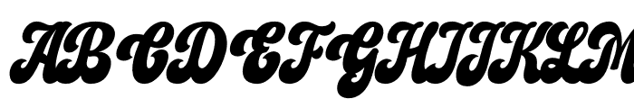 Mildenday Personal Use Font UPPERCASE