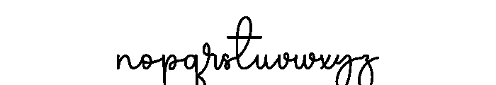 Milestone Font LOWERCASE