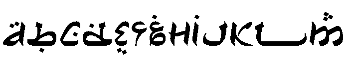 Milhamsam Dzulhijjah Font UPPERCASE