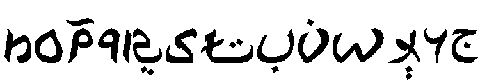 Milhamsam Dzulhijjah Font LOWERCASE