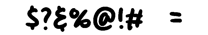 Milk Cake Font OTHER CHARS
