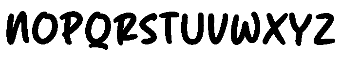 Milk Cake Font UPPERCASE
