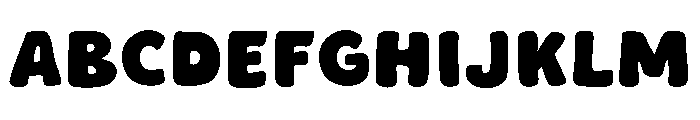 Milk Days Font UPPERCASE