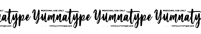 Milk Water Personal Use Font OTHER CHARS