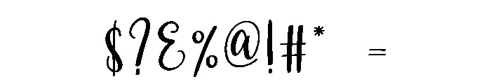 Milkcheese Font OTHER CHARS