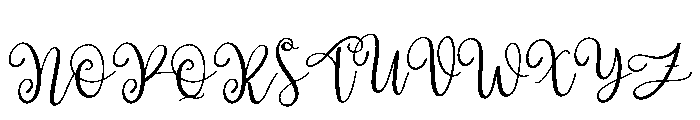 Milkcheese Font UPPERCASE