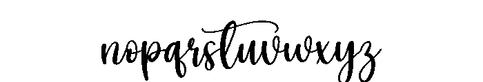 Milkcheese Font LOWERCASE