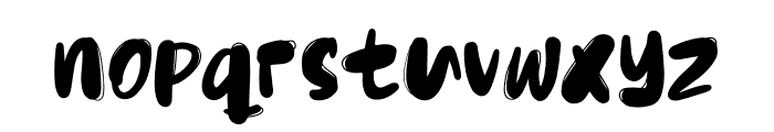 Milkids Font LOWERCASE
