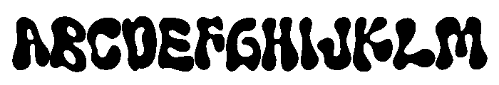 Milkof Font UPPERCASE