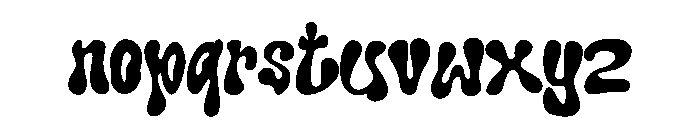 Milkof Font LOWERCASE