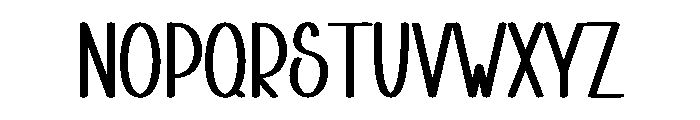 Milkshake2 Font UPPERCASE