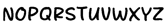 Milky Cream Font UPPERCASE
