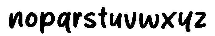 Milky Cream Font LOWERCASE