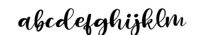 Millenial Script - Personal Use Font LOWERCASE