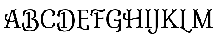 Milonga Font UPPERCASE