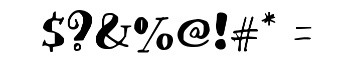 MiltonianTattoo Font OTHER CHARS