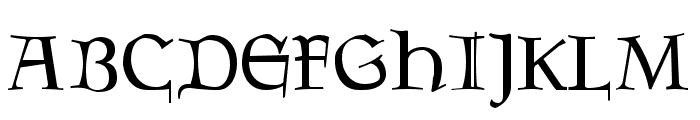 Milwich Font UPPERCASE