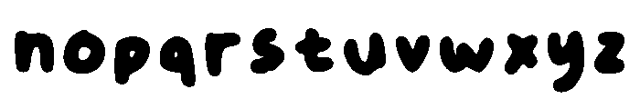 Mimpi Indah Regular Font LOWERCASE