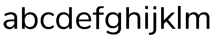 Min Sans Regular FONT