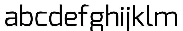 Mina Regular Font LOWERCASE