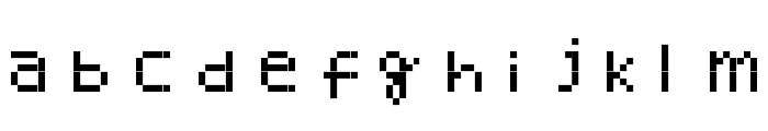 Minami Font LOWERCASE