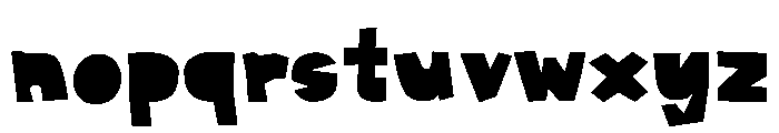 Minator Font LOWERCASE