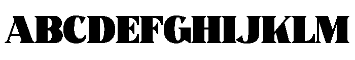 Mindanao Font UPPERCASE