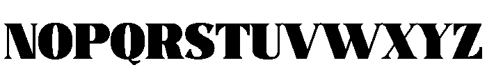 Mindanao Font UPPERCASE