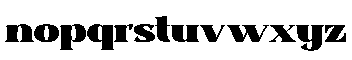 Mindanao Font LOWERCASE